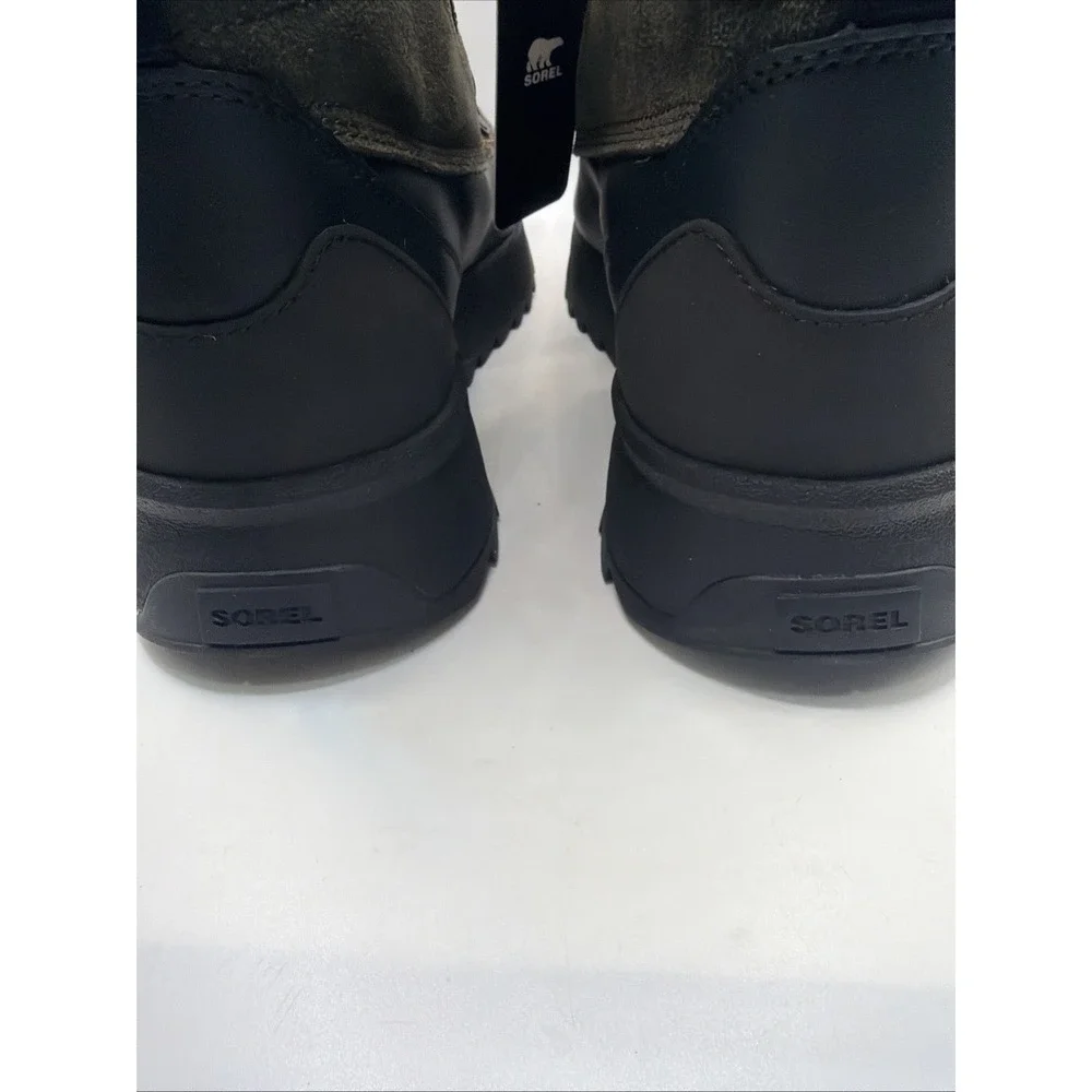 Sorel Scout 87 XT‎ WP Men's Nubuck Waterproof Hiking Boot Black / Quarry Size 11